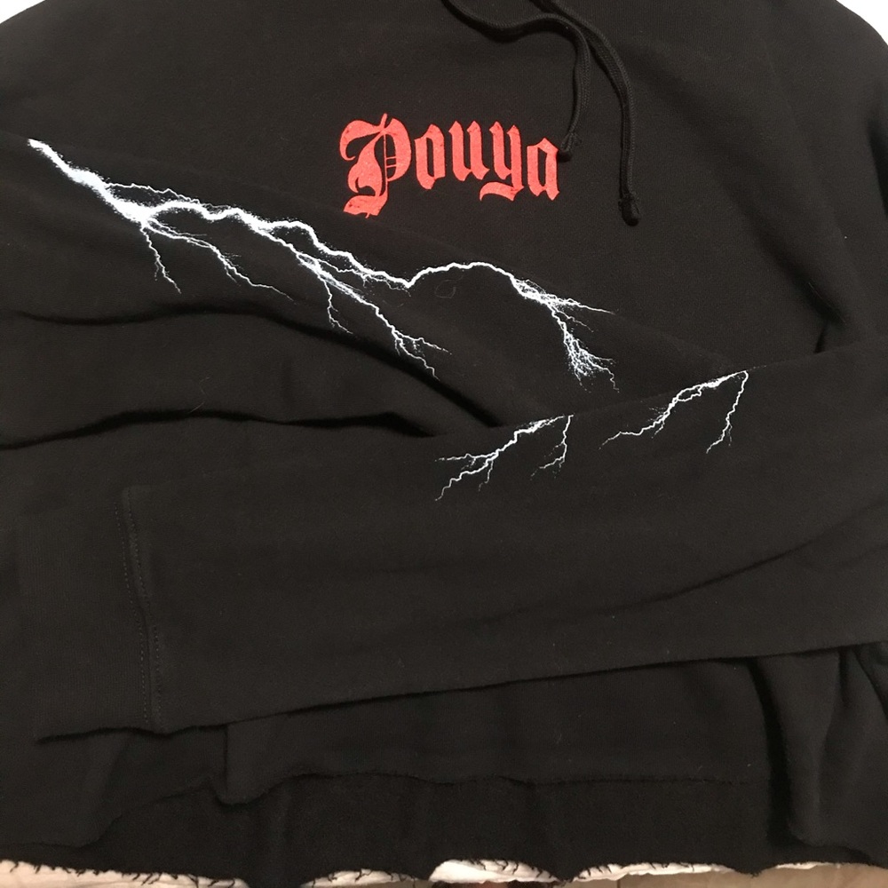 Pouya alive but not living hoodie
